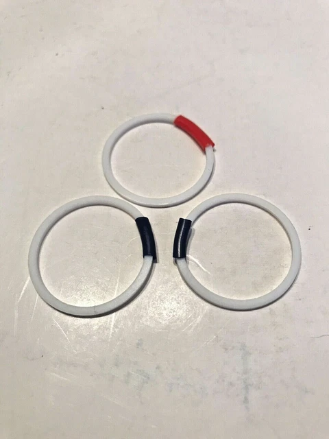 Three (3) Cat Pump # 21986  Ptfe Back-Up Ring Adapters For 320 / 500 & 501 Pumps