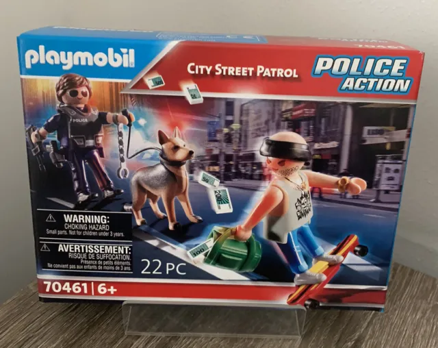 Playmobil City Street Patrol 70461 Brand New & Sealed