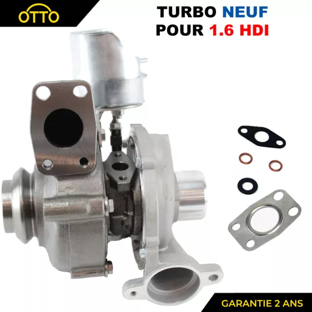 TURBO Turbocompresseur NEUF 1.6 1.6 HDI 110 CV pour Peugeot Citroën FORD TDCI