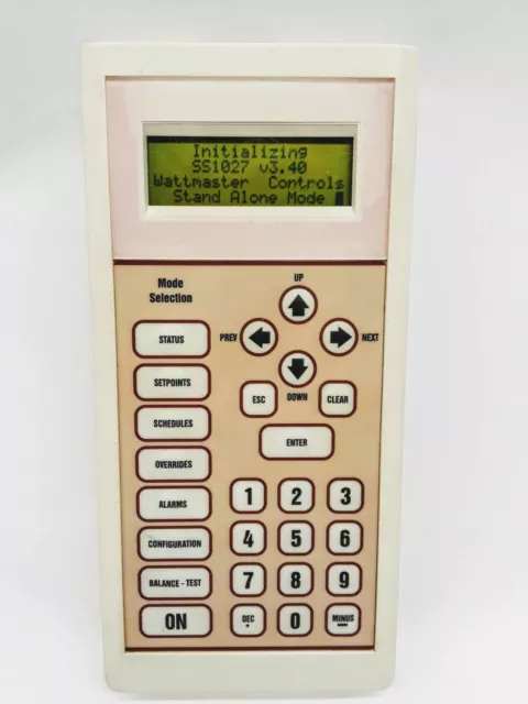 Wattmaster Modular Service Tool SS1027 V3.40 VAV