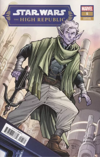 Star Wars High Republic #5 Nauck Variant Vf/Nm Marvel Hohc 2023