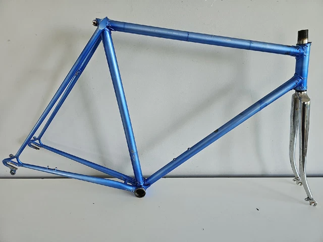 Cadre ALAN dural alu vintage cycling frame alloy size 54x54
