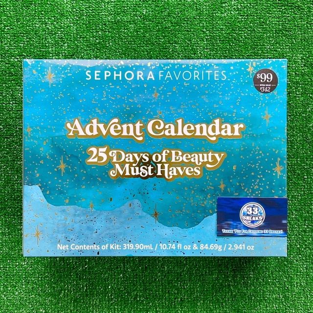 SEPHORA FAVORITES HOLIDAY Advent Calendar Set 25 Days Of Beauty 2023 IN