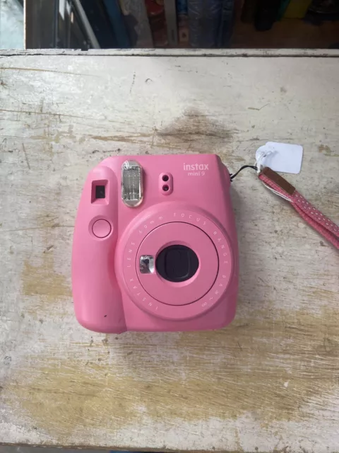 Fujifilm Instax Mini 9 Instant Camera - Flamingo Pink Tested Polaroid