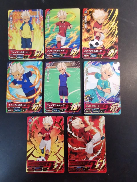 Inazuma Eleven AC Japanese Card Axel Blaze Gouenji Shuuya Zabel TOMY