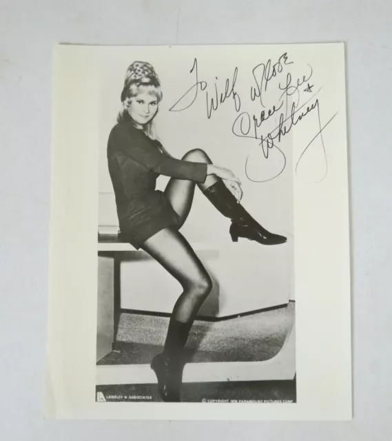 Hand-Signed 10x8 Photo GRACE LEE WHITNEY Star Trek 1990s ORIGINAL Autograph