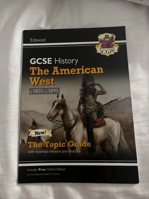 EDEXCEL GCSE HISTORY the American West Revision Guide £6.16 - PicClick UK