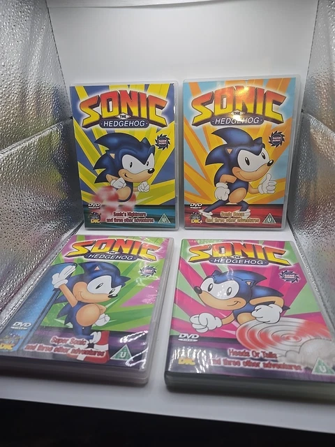 SONIC THE HEDGEHOG SatAM 16 Episodes DIC DVD Free Shipping £17.99 ...