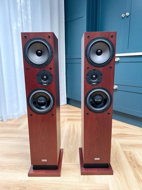 IMMACULATE PROAC RESPONSE DT8 loudspeakers Mahogany Hi End