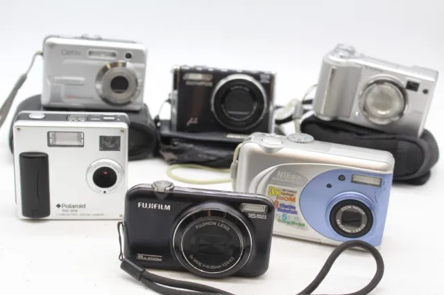 F x5 Vintage Digital Cameras Inc. Canon, Sony, Sony Cybershot etc