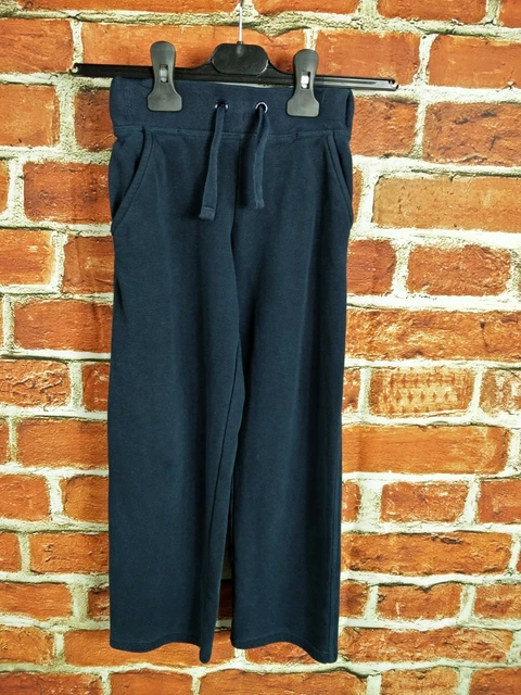 Giacca Con Cappuccio Bambina Età 6-7 Anni Next Gap Leggings Grigio Blu Semplice 122Cm 6