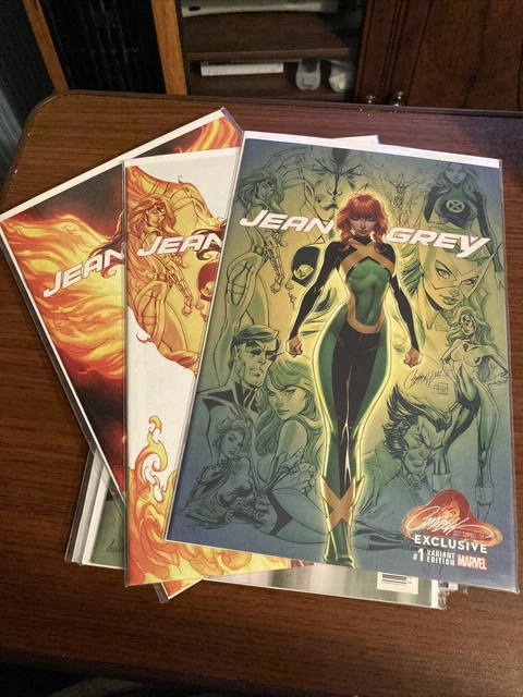 X-Men Jean Grey 1 A B C J Scott Campbell variant Dark Phoenix