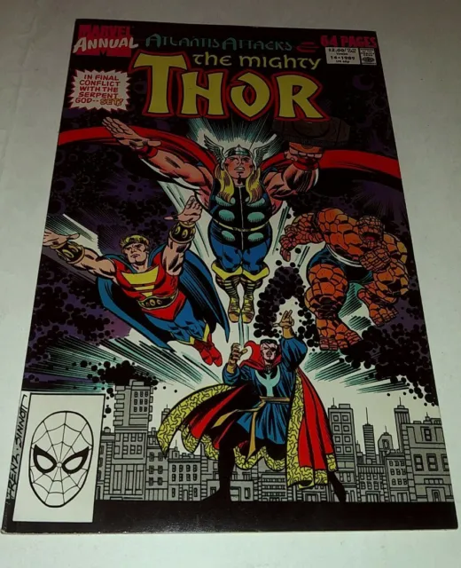 The Mighty Thor Annual (1989) #14 - Atlantis Attacks - Comic - Marvel Comics