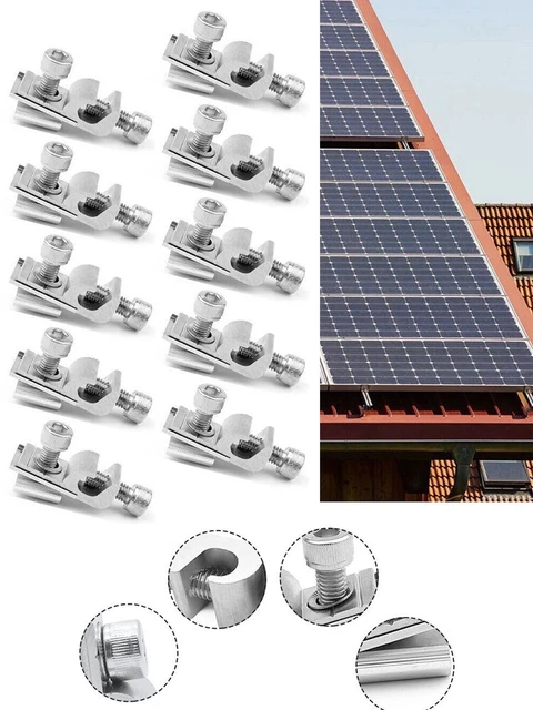 solar grounding pin, replacing solar grounding clip.... SOLAR PANEL/ SOLAR Mounting System Ground Grounding Lug/Standard ...