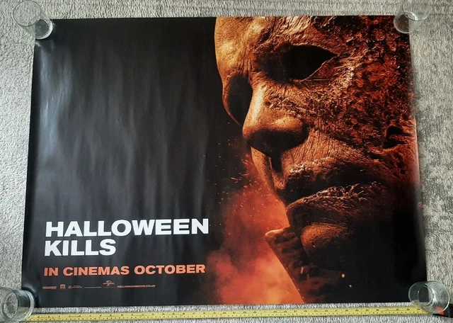 HALLOWEEN KILLS - Original UK Cinema Quad Poster - MICHAEL MYERS HALLOWEEN KILLS - Original UK Cinema Quad Poster - MICHAEL MYERS