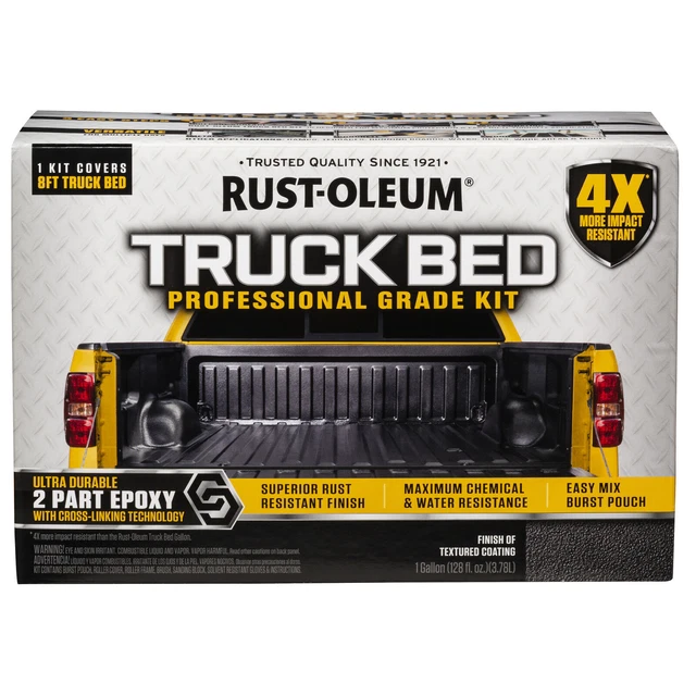 NEW BLACK, RUSTOLEUM Automotive Pro Truck Bed Liner Kit323529 83.80