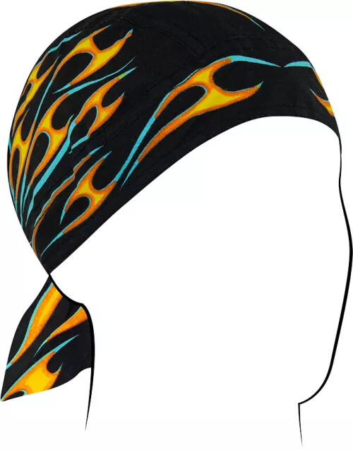 Zan Headgear Zan Flydanna Headwrap Hot Rod Flame Z435 Flame 2504-0478 26-5203