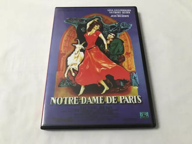 DVD NOTRE DAME DE PARIS (GINA LOLLOBRIGIDA/ANTHONY QUINN) de JEAN DELANNOY