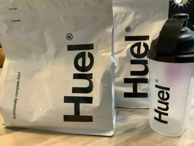 Huel Vegan Meal Replacement Brand New Stock - 2x 1.7kg bags, approx 34 Meals!