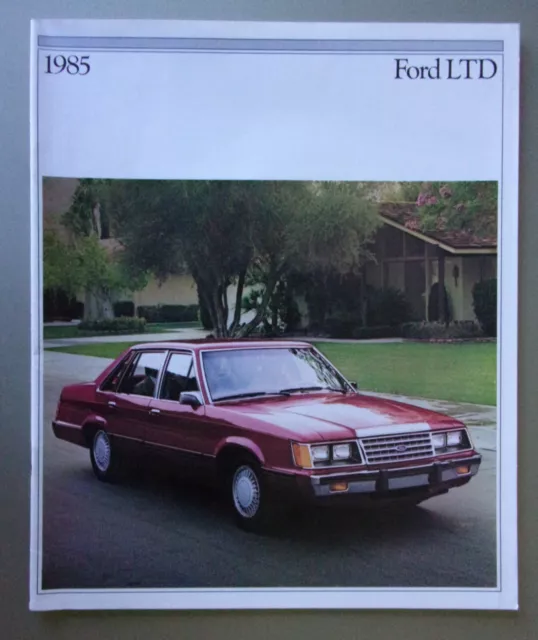 FORD LTD orig 1985 USA Mkt Sales Brochure - Brougham LX Wagon