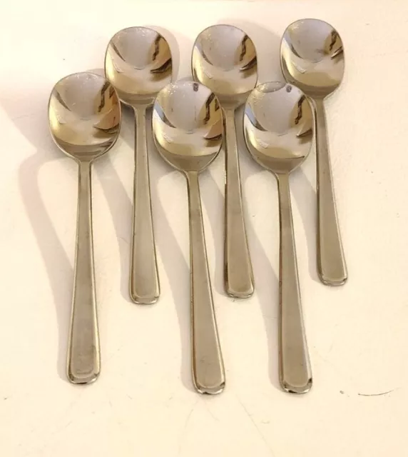 Food Network TM Stainless Steel Dinner Spoons Flatware Set of 6