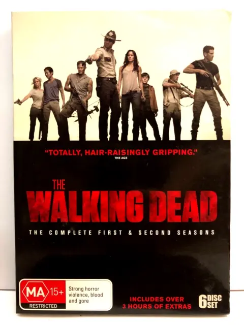 The Walking Dead. The Complete First & Second Seasons. 6 Disc Set Dvd