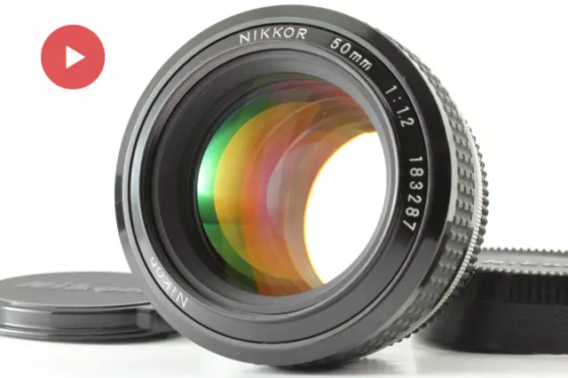 【 NEAR MINT+ 】 Nikon Ai Nikkor 50mm f/1.2 MF Prime Standard Lens From JAPAN #120