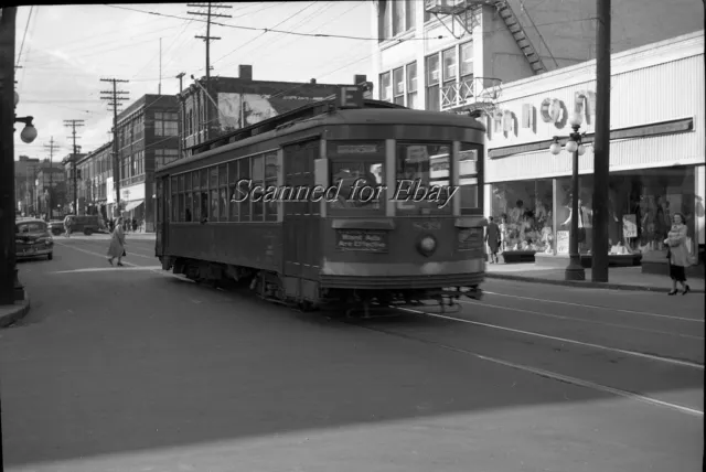 May 1950 OTC Ottawa Canada Trolley #839 ORIGINAL PHOTO NEGATIVE-Railroad