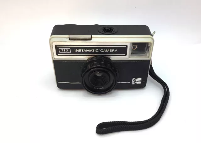 Kodak Instamatic 77x Instant Vintage Compact Film Camera, Working