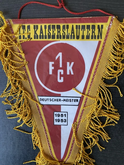Fanion Vintage FC Kaiserslautern – Allemagne, Wimpel, Collection