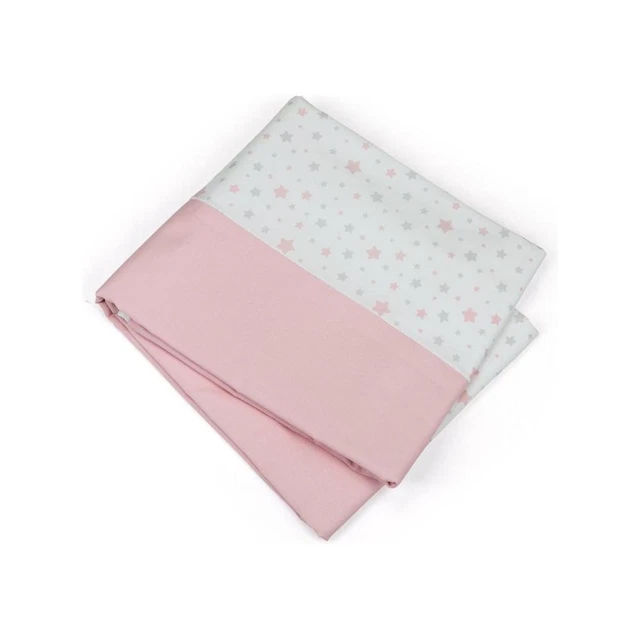 Sacco copripiumino lettino Stelle Rosa baby Idea