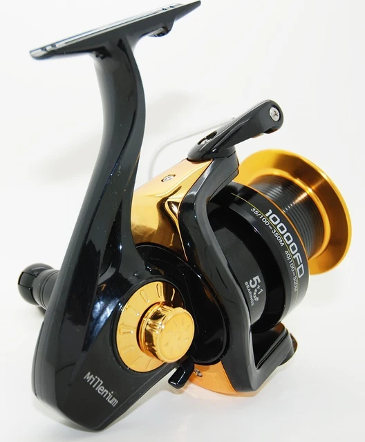Pack Pro Surf Hancock Lineaeffe 4M20 + Moulinet Millenium 8 000 FD   Nylon