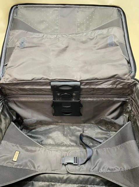 Used Tumi 24" Upright Wheeled Exp Short Trip Suitcase 22024D4 & 19” Exp Brief 10