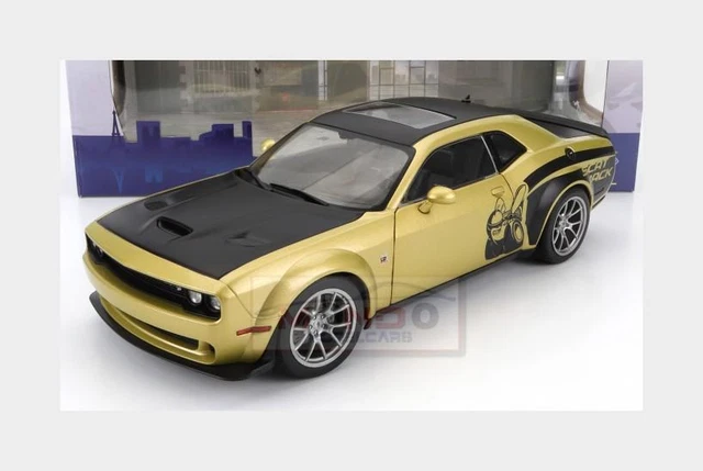 1:18 SOLIDO Dodge Challenger R/T Scat Pack 2020 Gold Black SL1805707