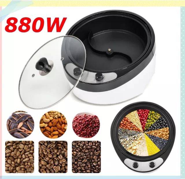 800g Electric Coffee Roaster Machine for Home Coffee Beans Roaster 110V 800W US