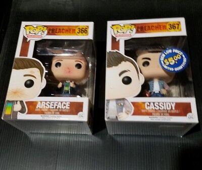 Funko Pop Television PREACHER #366 Arseface And #367 Cassidy