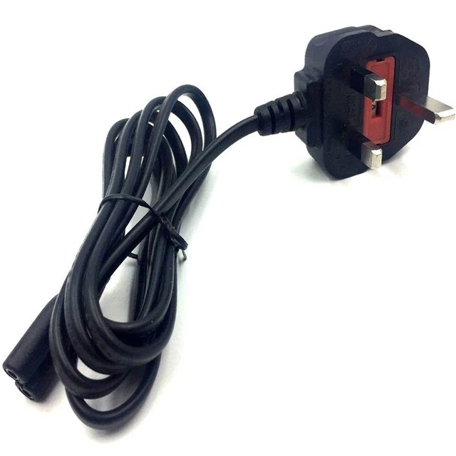 SAMSUNG TV TELEVISION 1.5m Power Adapter Figure 8 Cable Cord UK Mains