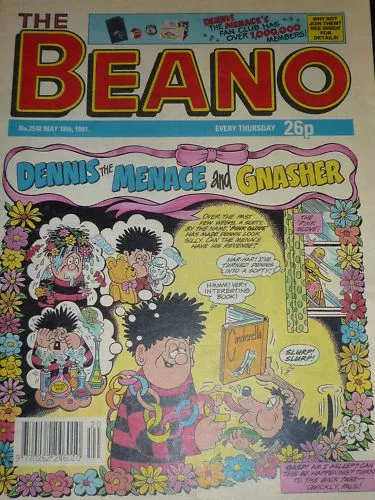 The BEANO Comic - Issue No 2548 - Date 18/05/1991 - UK Paper comic