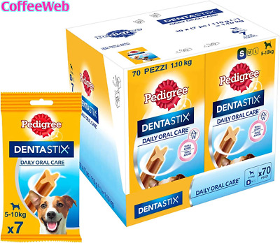 Pedigree Dentastix Snack per La Igiene Orale (Cane Piccolo 5-10 Kg) 110 G 7 Pezz