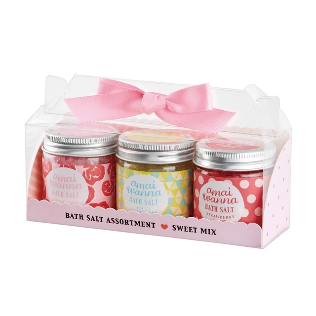 Juego de regalo amaiwaanna baño sol tomix conjunto baño dulce sal