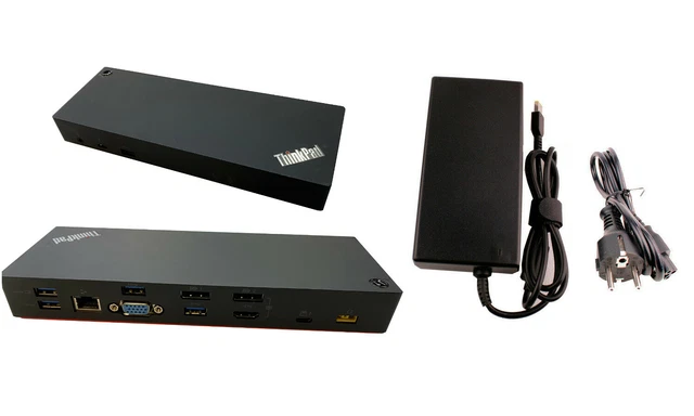 LENOVO THINKPAD THUNDERBOLT 3 Dock w/ PSU DBB9003L1 SD20K40273 03X7133 40AC EUR 224,96 - PicClick IT LENOVO THINKPAD THUNDERBOLT 3 Dock w/ PSU DBB9003L1 SD20K40273 03X7133 40AC EUR 224,96 - PicClick IT