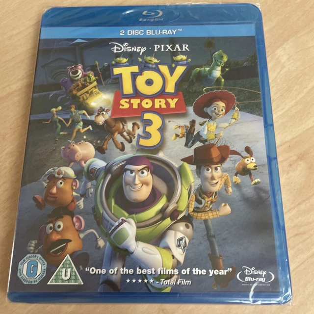 TOY STORY 3*BLU Ray*2 Disc Edition*Animation*Disney Pixar Family Film
