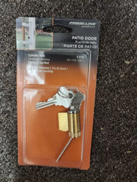 Cylinder Lock, 1-1/4 In., Schlage Shaped Keys | E Lock Door Keyways Products