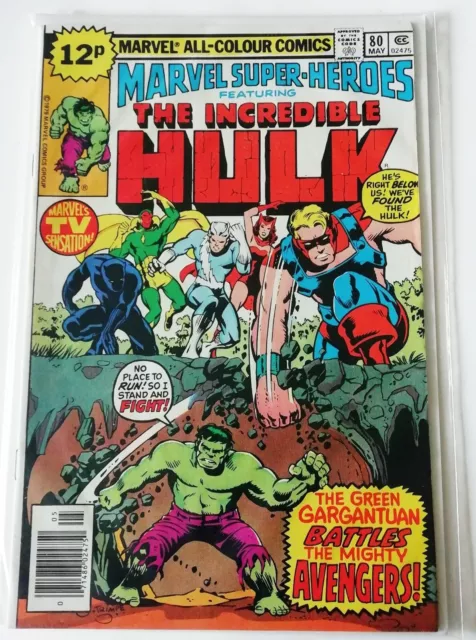 Marvel Super-Heroes (The Hulk) # 80 (1979) Fein +