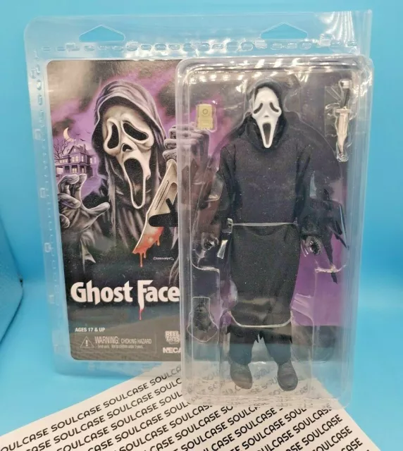 New Scream Ghost Face Clothed 8-Inch Figure NECA Reel Toys Horror GHOSTFACE
