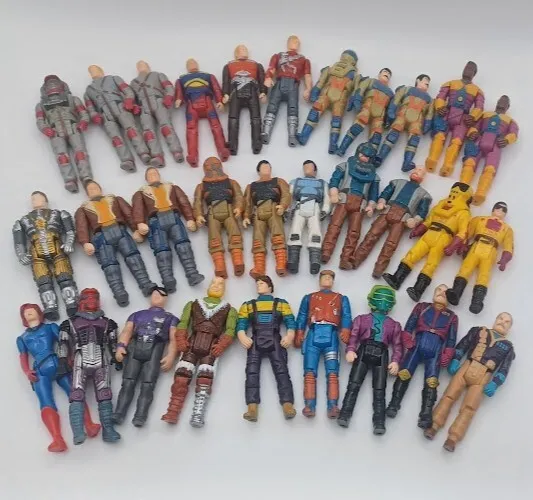 MASK Figures Lot of 30 with masks M.A.S.K. Kenner 1986
