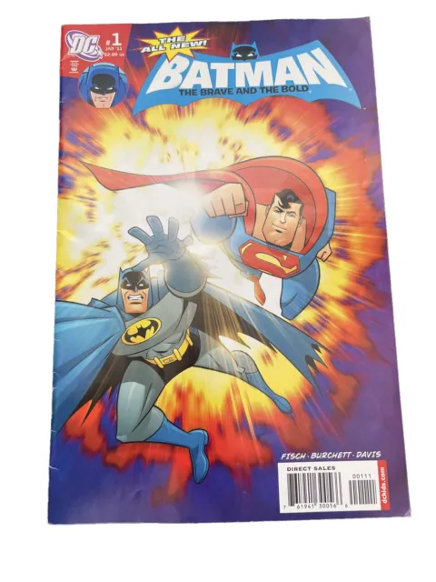 The All New Batman The Brave and the Bold #1 VF+ 8.5 DC (Jan 2011) Superman