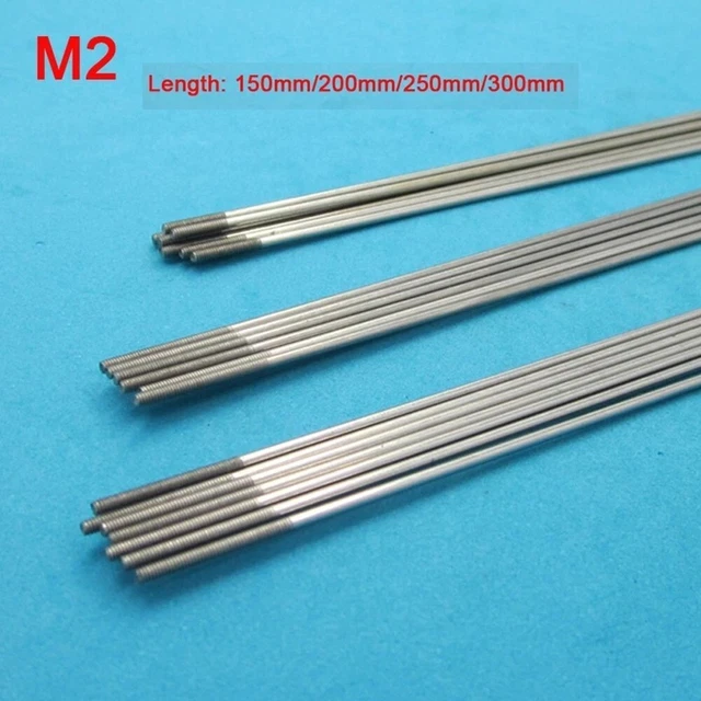 10pcs Tie Rod Linkage Push Rod M2 For RC Airplane-Helicopter 150/200/250/300mm