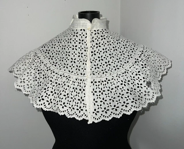 Pull Rose Savida Broderies Anglaises - Maille été - Taille M Occasion Très Bon état