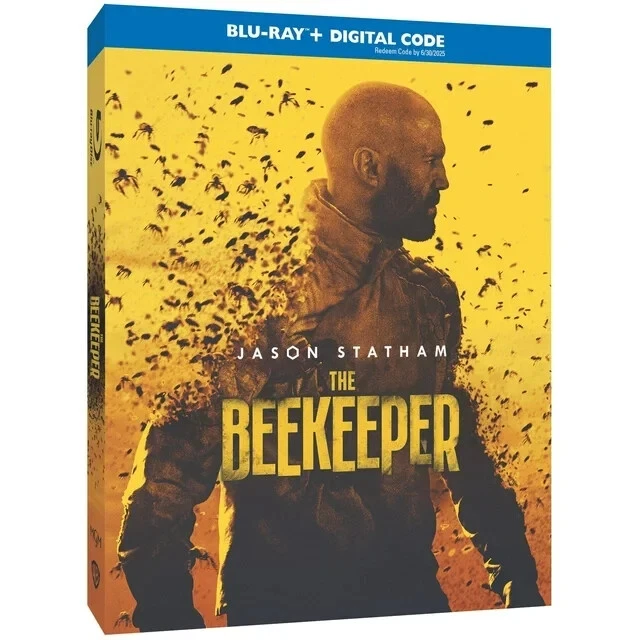 THE BEEKEEPER [BLU-RAY + Digital, 2024] w/Jason Statham (Factory Sealed ...